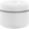 Fellow Atmos Vacuum Canister For Coffee Beans, Matte White Steel