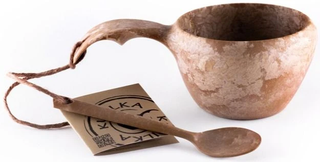 Kupilka 21 Outdoor Cup + Spoon 210 Ml, Brown 1 Kupilka 21 Outdoor Cup + Spoon 210 Ml, Brown