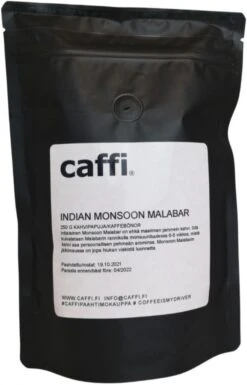 Caffi Indian Monsoon Malabar 250 G Coffee Beans