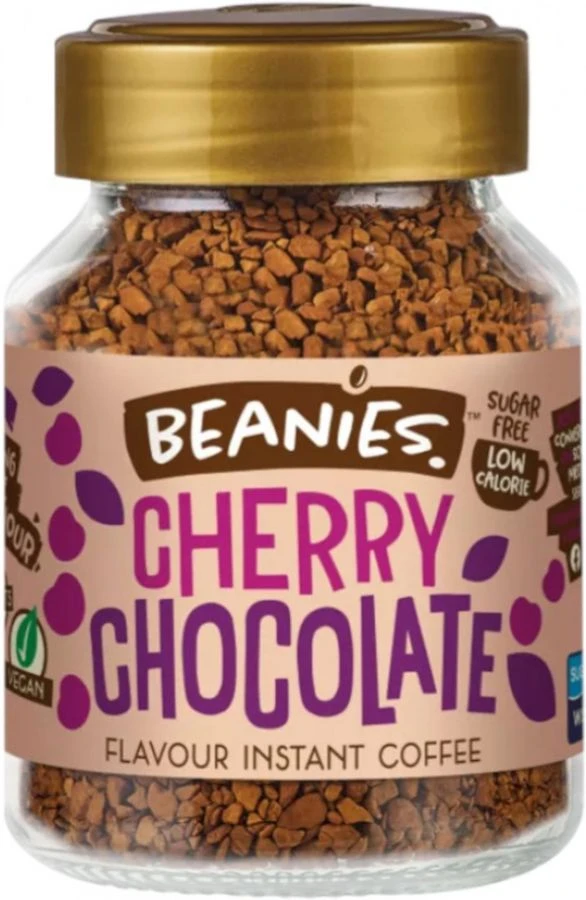 Beanies Cherry Chocolate Flavoured Instant Coffee 50 G 1 Beanies Cherry Chocolate Flavoured Instant Coffee 50 G