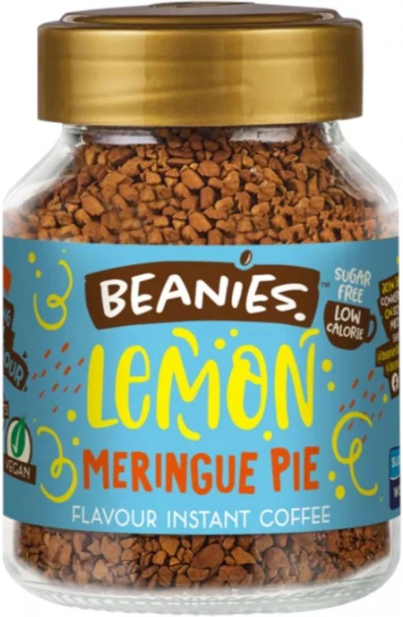 Beanies Lemon Meringue Pie Flavoured Instant Coffee 50 G 1 Beanies Lemon Meringue Pie Flavoured Instant Coffee 50 G
