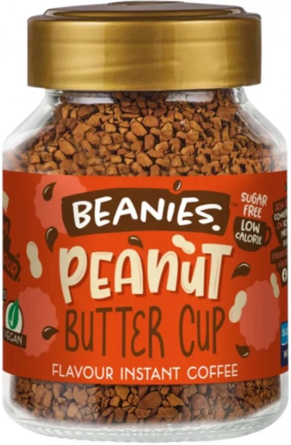 Beanies Peanut Butter Cup Flavoured Instant Coffee 50 G 1 Beanies Peanut Butter Cup Flavoured Instant Coffee 50 G
