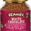 Beanies White Chocolate Raspberry Flavoured Instant Coffee 50 G