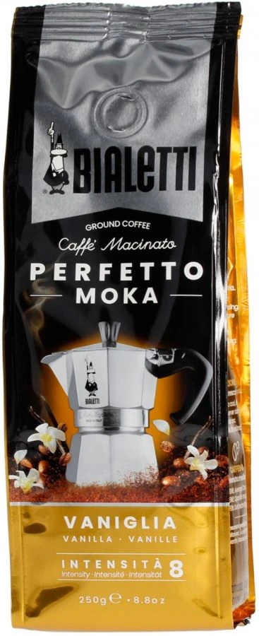 Bialetti Perfetto Moka Vaniglia Ground Coffee 250 G 1 Bialetti Perfetto Moka Vaniglia Ground Coffee 250 G