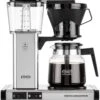 Moccamaster Manual S Coffee Maker 1.25 L, Polished Silver