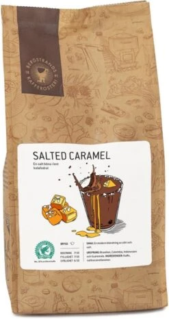 Bergstrands Salted Caramel Flavoured Coffee 250 G Ground