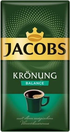 Jacobs Kronung Balance 500 G Roasted Ground Coffee