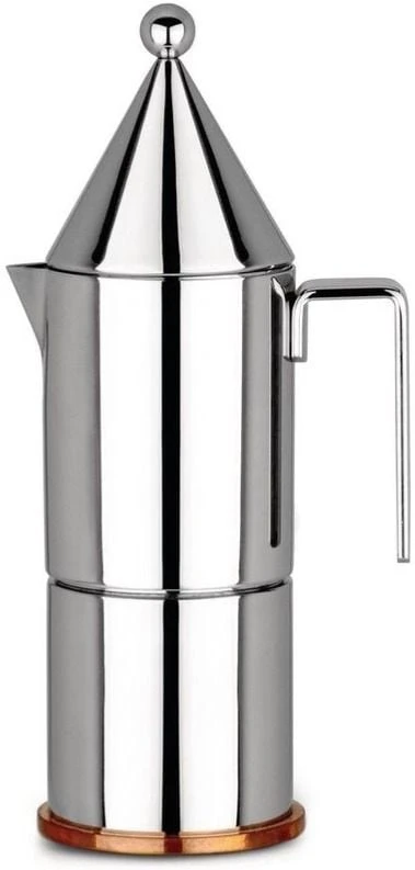 Alessi 90002/3 La Conica 3 Cup Stove Top Espresso Maker