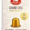 Saquella NEW Grand Cru Nespresso-Compatible Coffee Capsules 30 Pcs