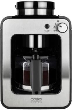 CASO Coffee Compact Coffee Maker With Integrated Grinder