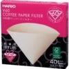 Hario V60 Misarashi Size 03 Brown Coffee Paper Filters 40 Pcs Box