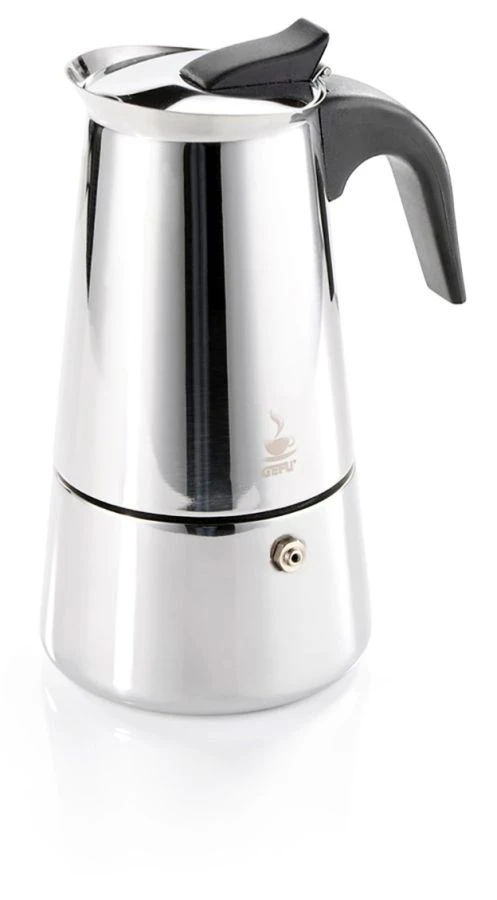 Gefu Emilio Stainless Steel Moka Pot 1 Gefu Emilio Stainless Steel Moka Pot