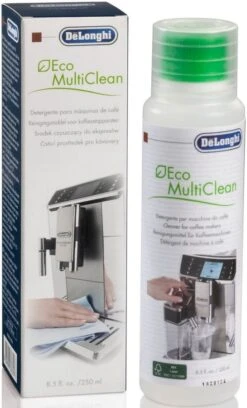 DeLonghi Eco Multi Clean Cleaning Liquid For Milk Frothers 250 Ml