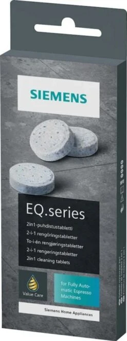 Siemens EQ.series Cleaning Tablets For Coffee Machine, 10 Pcs