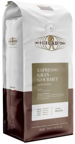 Miscela D'Oro Gran Gourmet 100 % Arabica Coffee Beans