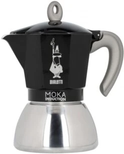 Bialetti Moka Induction Black Stovetop Espresso Maker