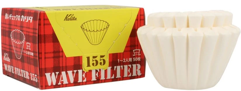 Kalita Wave #155 White Filter Papers 50 Pcs 1 Kalita Wave #155 White Filter Papers 50 Pcs