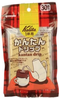 Kalita Kantan Disposable Coffee Dripper, 30 Pcs
