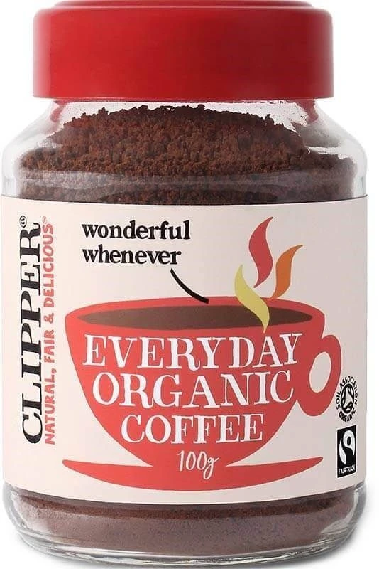 Clipper Everyday Organic Instant Coffee 100 G 1 Clipper Everyday Organic Instant Coffee 100 G