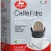 Saquella Caffé Filtro Classico Italiano Reusable One Cup Filter & 10 X Italian Coffee Bags