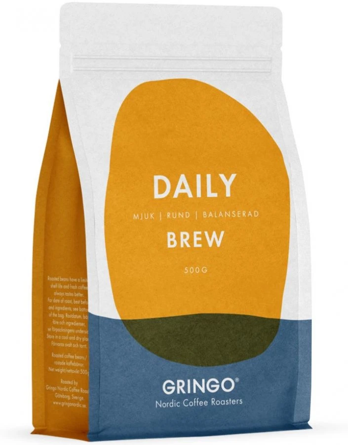 Gringo Nordic Daily Brew 500 G Coffee Beans 1 Gringo Nordic Daily Brew 500 G Coffee Beans