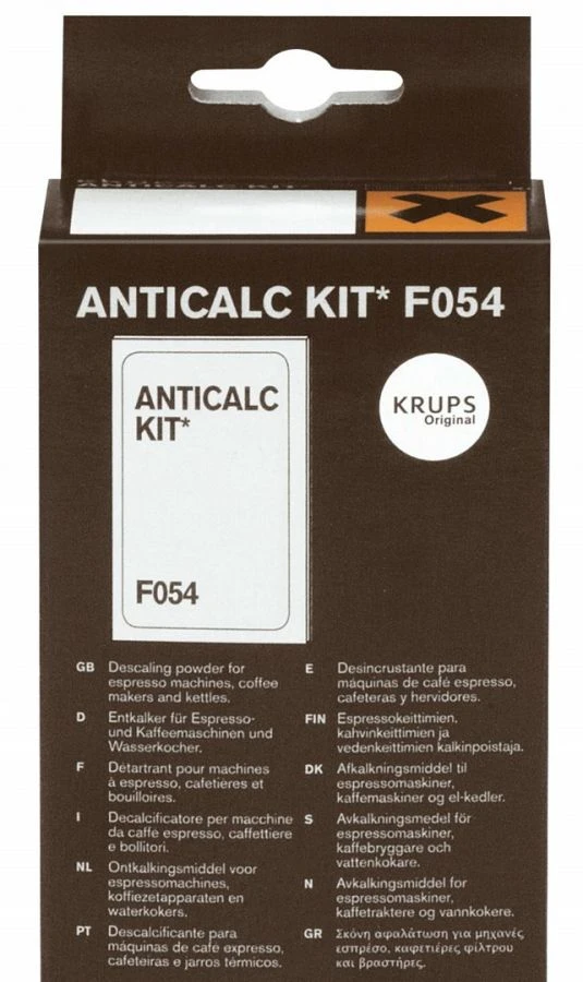 Krups F054 Descaling Agent, 2 Pcs 1 Krups F054 Descaling Agent, 2 Pcs