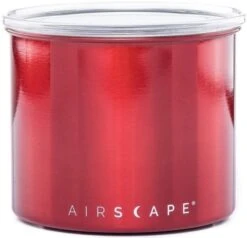 Planetary Design Airscape® Classic Stainless Steel Storage Canister, Red