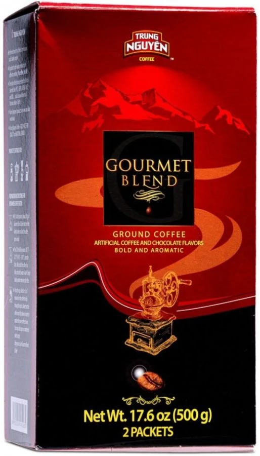 Trung Nguyen Gourmet Blend Ground Vietnamese Coffee 500 G 1 Trung Nguyen Gourmet Blend Ground Vietnamese Coffee 500 G