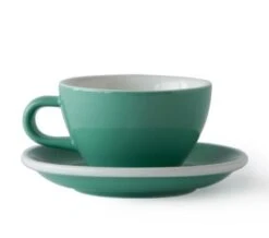 Acme Medium Cappuccino Cup 190 Ml + Saucer 14 Cm
