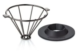 Barista & Co Corral Pour Over Coffee Maker, Black -Coffee Related Products barista co corral pour over coffee maker black 2904