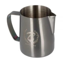 Barista Space Milk Pitcher, Titanium Black -Coffee Related Products barista space milk pitcher grey 3059
