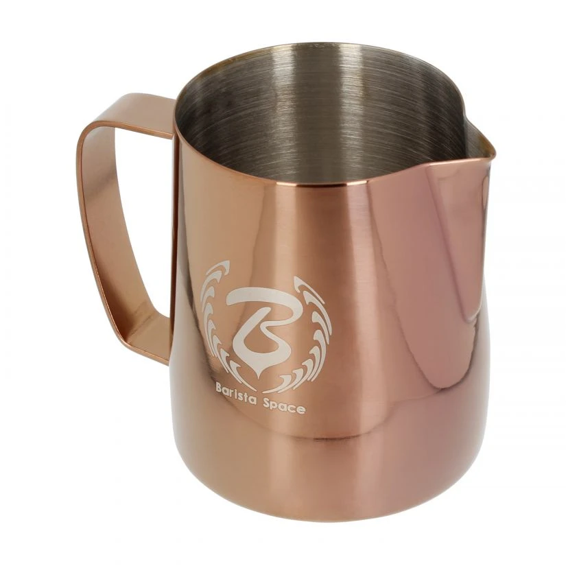 Barista Space Milk Pitcher, Rose Gold 3 Barista Space Milk Pitcher, Rose Gold - Image 3