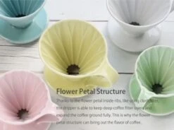 CAFEC Arita Ware Flower Dripper 4 Cup 10 CAFEC Arita Ware Flower Dripper 4 Cup -Coffee Related Products cafec arita flower dripper 4 cup 6710