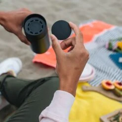 Fellow Carter Move Mug With 360° Sip Lid 235 Ml, Matte Black -Coffee Related Products fellow carter move mug sip lid 8oz 7391