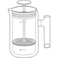 Fellow Clara French Press, Walnut -Coffee Related Products fellow clara french press walnut 6981
