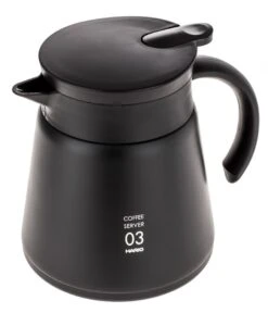 Hario V60 03 Insulated Stainless Steel Server 800 Ml, Black -Coffee Related Products hario insulated stainless steel server 800 1385