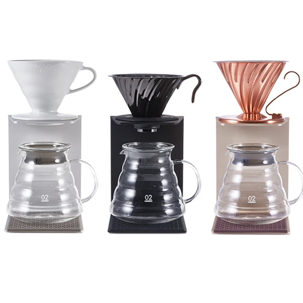 Hario V60 Aluminium Single Stand, Gold 2 Hario V60 Aluminium Single Stand, Gold - Image 2