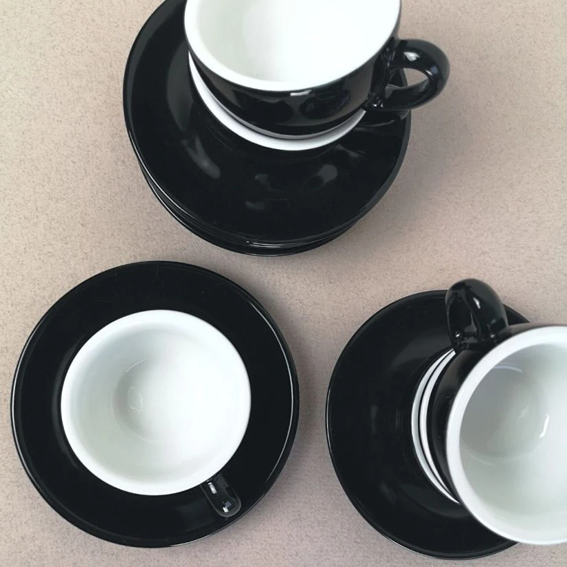 IPA Milano Espresso Cup 60 Ml, Black & White 3 IPA Milano Espresso Cup 60 Ml, Black & White - Image 3