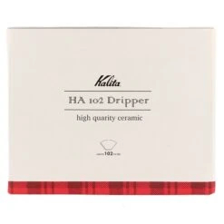 Kalita Ceramic Dripper HA 102, White -Coffee Related Products kalita ceramic dripper ha 102 3093