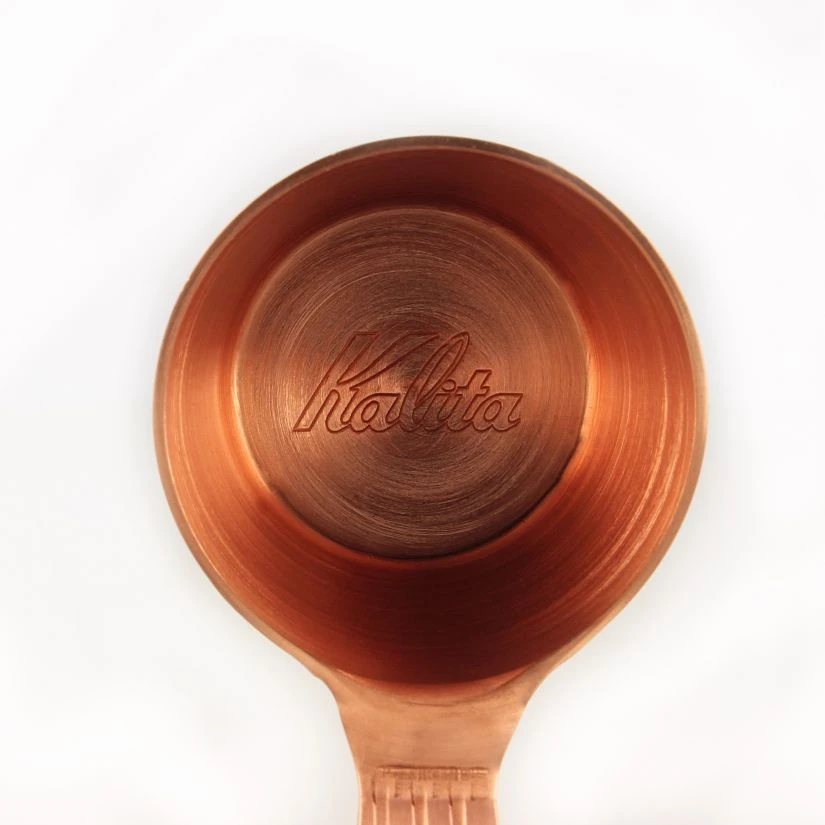 Kalita Coffee Major Cup Coffee Measure L-size, Copper 2 Kalita Coffee Major Cup Coffee Measure L-size, Copper - Image 2