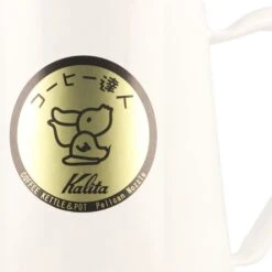 Kalita Pelican Pot Enamel Kettle 1.0 L, White 8 Kalita Pelican Pot Enamel Kettle 1.0 L, White -Coffee Related Products kalita pelican enamel kettle 3095