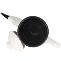 Kalita Pelican Pot Enamel Kettle 1.0 L, White 9 Kalita Pelican Pot Enamel Kettle 1.0 L, White -Coffee Related Products kalita pelican enamel kettle 3096