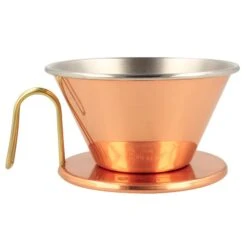 Kalita Copper Wave Dripper WDC-185 8 Kalita Copper Wave Dripper WDC-185 -Coffee Related Products kalita wave wdc copper dripper 3244
