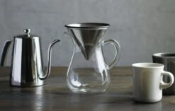 Kinto SCS Coffee Carafe Set With Stainless Steel Filter 4 Cups -Coffee Related Products kinto coffee carafe set 232 1