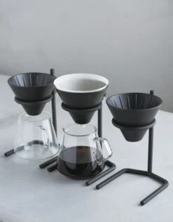 Kinto SCS-S04 Brewer Stand Set 4 Kuppia, Steel 10 Kinto SCS-S04 Brewer Stand Set 4 Kuppia, Steel -Coffee Related Products kinto scs s04 brewer stand set 3440