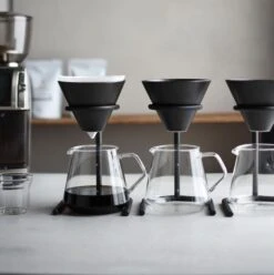 Kinto SCS-S04 Brewer Stand Set 4 Kuppia, Steel 11 Kinto SCS-S04 Brewer Stand Set 4 Kuppia, Steel -Coffee Related Products kinto scs s04 brewer stand set 3441