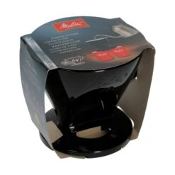 Melitta Pour Over Plastic Coffee Filter 1x4, Black -Coffee Related Products melitta plastic filter 1x4 8220