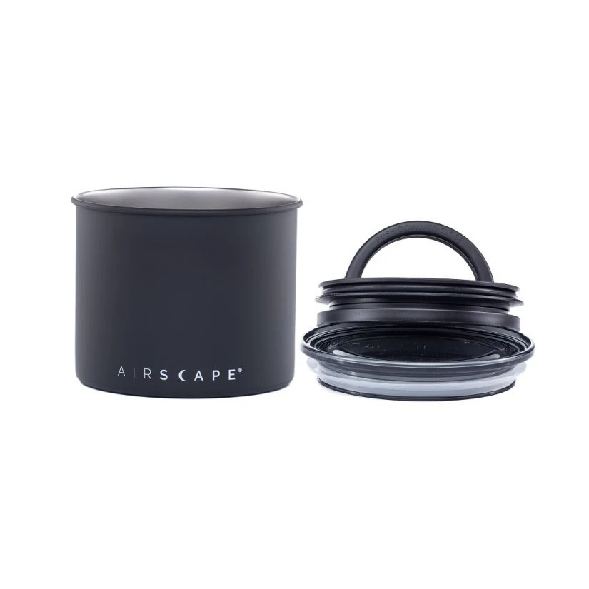 Planetary Design Airscape® Classic Stainless Steel Storage Canister, Charcoal 2 Planetary Design Airscape® Classic Stainless Steel Storage Canister, Charcoal - Image 2