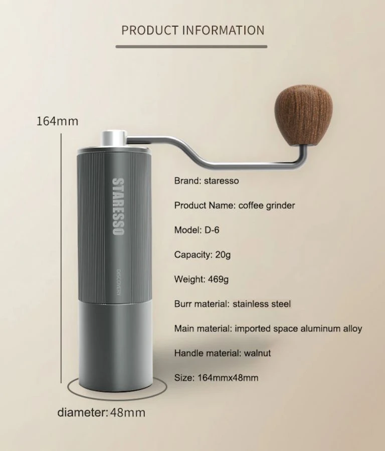 Staresso Discovery Coffee Grinder 2 Staresso Discovery Coffee Grinder - Image 2