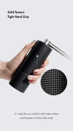 Timemore C3 MAX S2C Pro Coffee Grinder, Black -Coffee Related Products timemore c3 max 8280